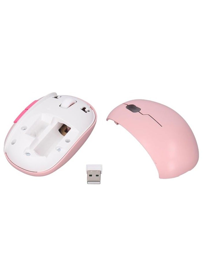 مجموعة لوحة مفاتيح وماوس لاسلكية تعمل بالبلوتوث، ولوحة مفاتيح وماوس للألعاب مكونة من 100 مفتاح مع لوحة مفاتيح وماوس لاسلكية مزدوجة الوضع تعمل بتقنية البلوتوث للكمبيوتر الشخصي وأجهزة Chromebook وأجهزة الكمبيوتر المحمولة