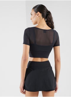 FRWD Mesh Fitted Top With Cami  - Image 2