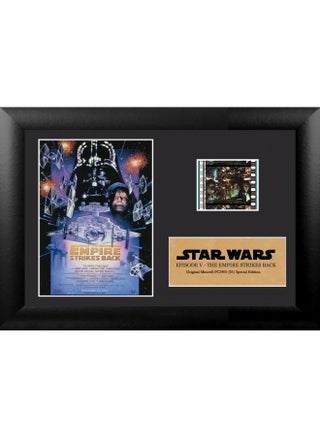FilmCells Star Wars: Episode V - The Empire Strikes Back - Officially Licensed Collectible - 7 x 5 MiniCell Desktop Presentation Featuring 35 mm Movie Clip with Easel Stand and Certificate of Authenticity - pzsku/ZCDB5BD814D8F0803A913Z/45/_/1728467342/1176d5ed-f7a0-4361-a7c7-c904e98a28fd