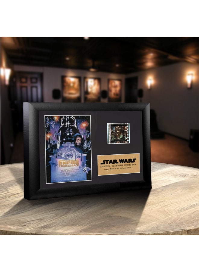 FilmCells Star Wars: Episode V - The Empire Strikes Back - Officially Licensed Collectible - 7 x 5 MiniCell Desktop Presentation Featuring 35 mm Movie Clip with Easel Stand and Certificate of Authenticity