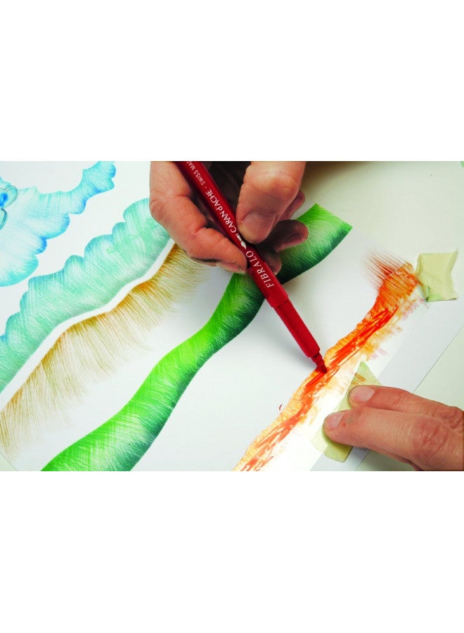 Caran D'ache - Fibralo 24 Fibre Tipped Markers (185.324) - Image 4