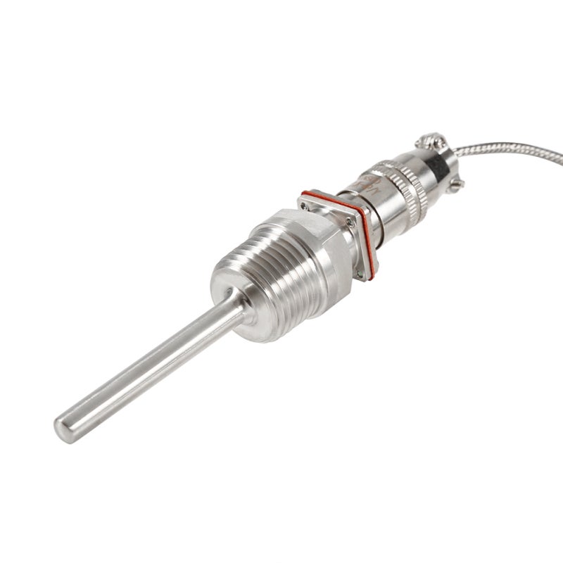 Pt100 Temperature Sensor 50mm Probe 1/2 NPT Thread Stainless Steel - High Precision Resistance Chip Waterproof Oil-Proof Wire for -50 to 300 ℃ Range - Image 4