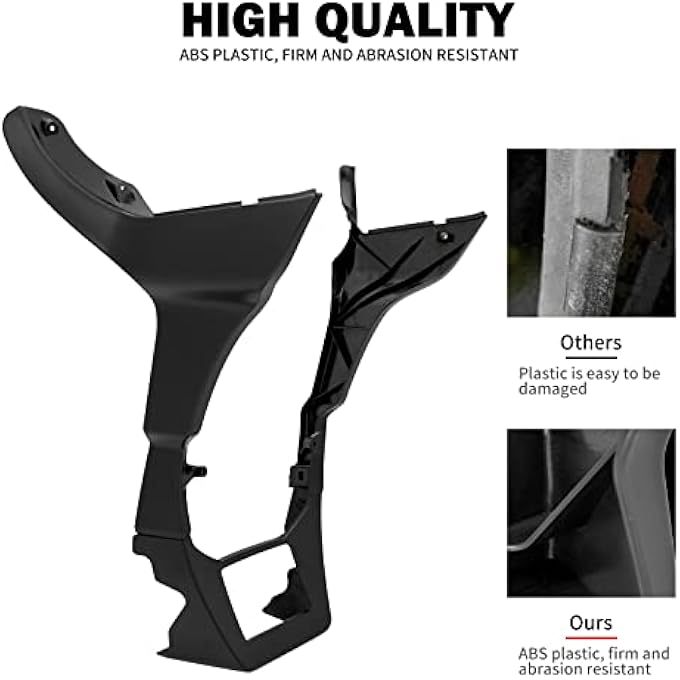 HDBUBALUS Fairing Spoilers Cover w/Extended Chin Spoiler Fit for Harley Road Glide FLTRX Special FLTRXS 2017-2022 (Color : Matte Black) - Image 4