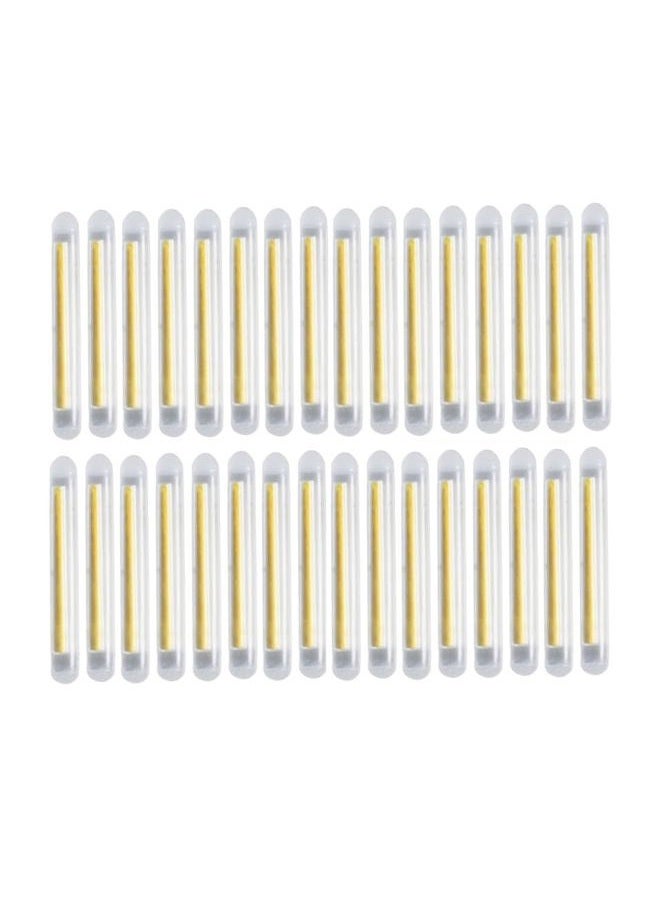 WLSuDHoncc 100 Pcs Fishing Float Light Stick Fluorescent Lightstick Fluorescent Dark Glow Sticks Fishing Float Accessories Corks, Floats Terminal Tackle Accessories, 3mm - Image 1