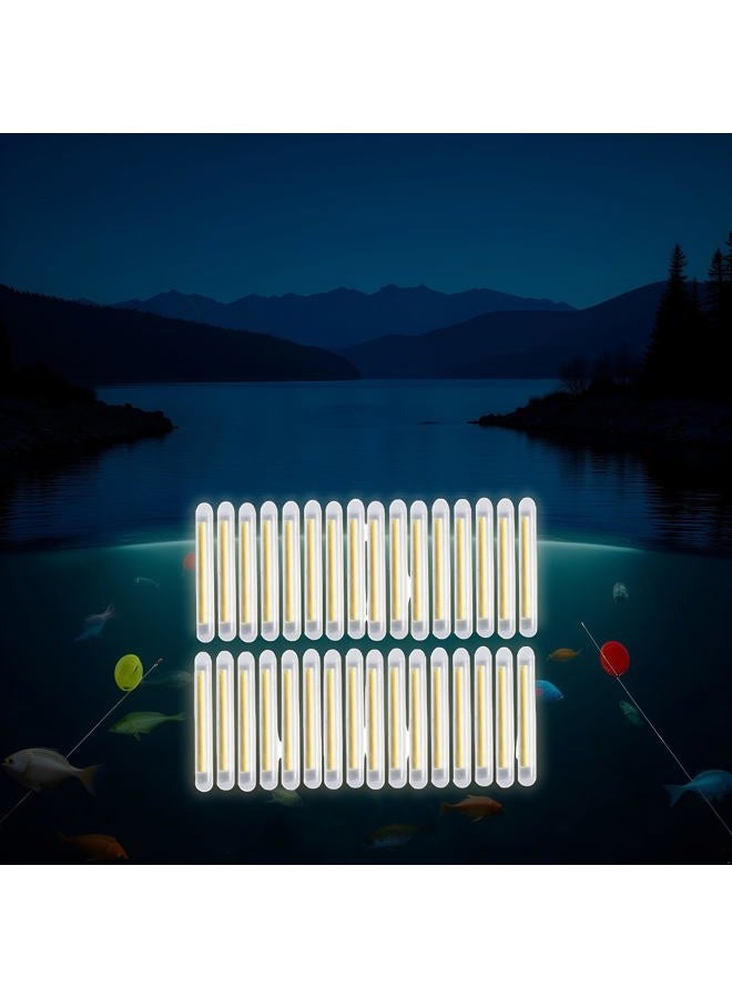 WLSuDHoncc 100 Pcs Fishing Float Light Stick Fluorescent Lightstick Fluorescent Dark Glow Sticks Fishing Float Accessories Corks, Floats Terminal Tackle Accessories, 3mm - Image 4