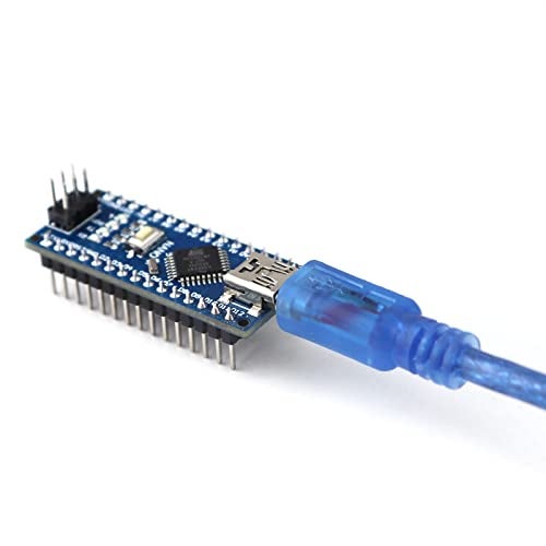 TISEKER Mini Nano V3.0 ATmega328P Microcontroller Board with USB Cable for Arduino - Image 5