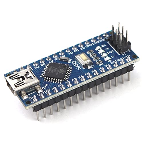 TISEKER Mini Nano V3.0 ATmega328P Microcontroller Board with USB Cable for Arduino - Image 2