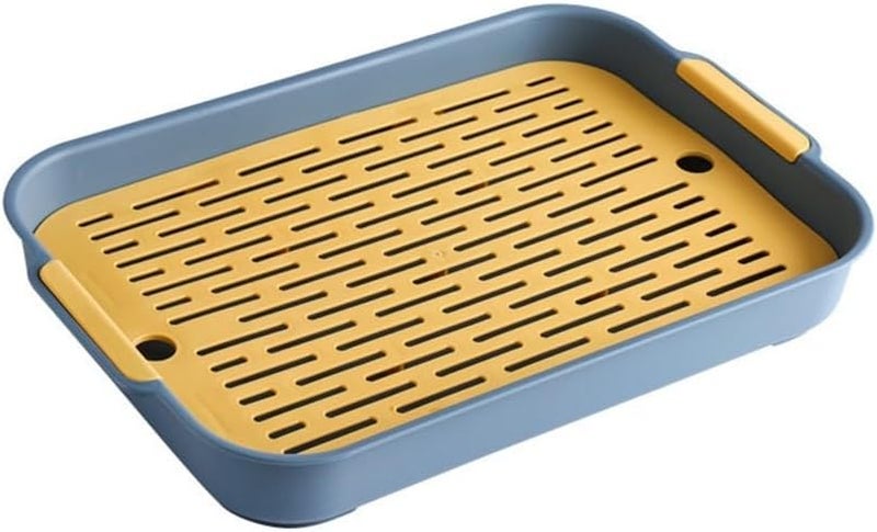 Small Pet Litter Tray Detachable Grid Easy Clean Size D - Image 1