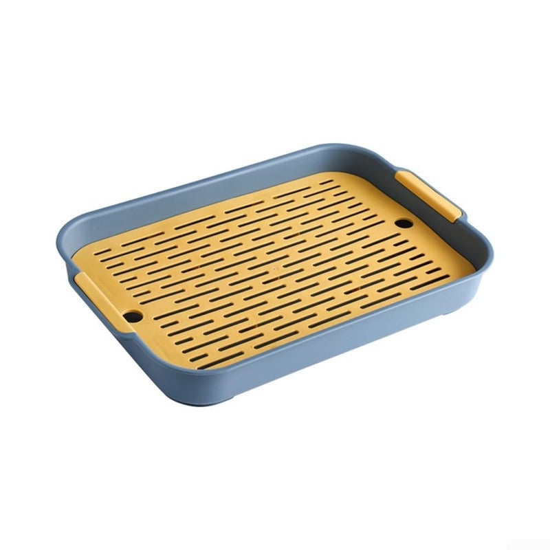 Small Pet Litter Tray Detachable Grid Easy Clean Size D - Image 2