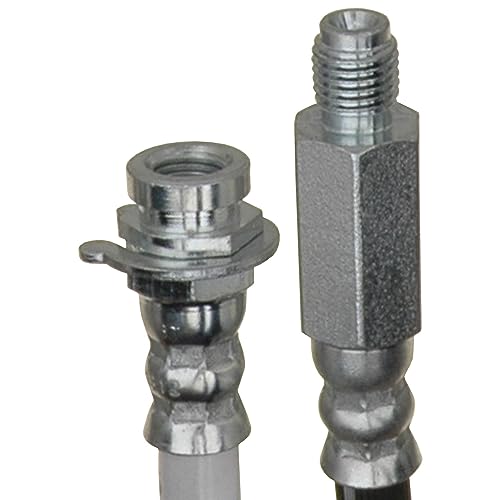 ACDelco Professional 18J2028 Front Hydraulic Brake Hose Assembly , Black - Image 2