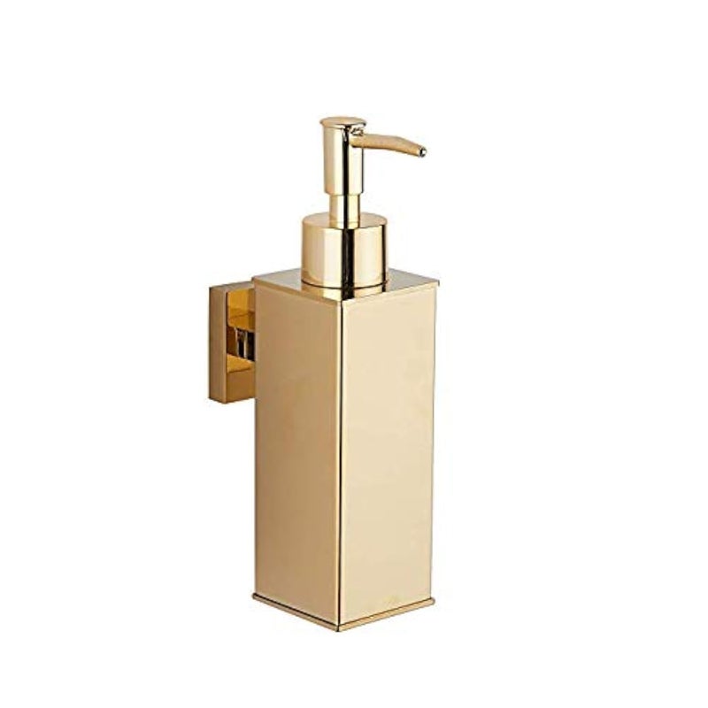 BGL Soap Dispenser Stainless Steel 304 Wall Mount Gold Liquid and Soap Dispenser for Kitchen and Bathroom - Image 1