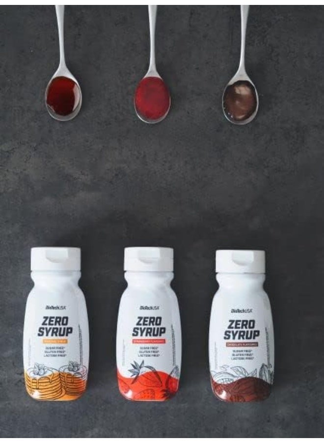 BioTechUSA Zero Syrup, Strawberry, 340 g - Image 3