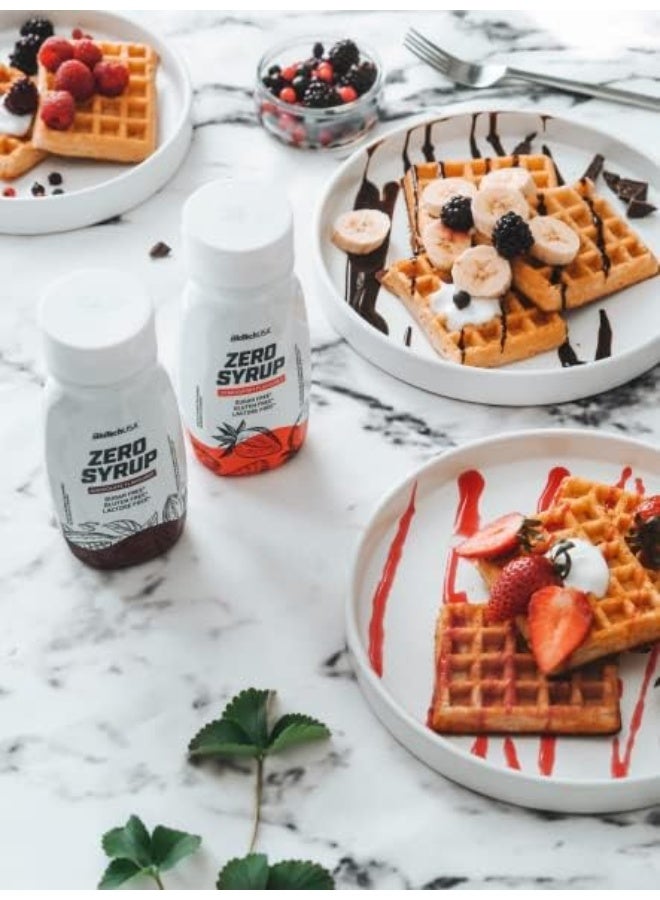 BioTechUSA Zero Syrup, Strawberry, 340 g - Image 5