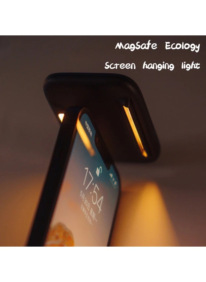 AROAQ Eco Friendly Fill Light for IPhone Mobile Phone Simple LED Night Reading Anti-Blue Light Eye Protection Screen Hanging Lamp  - Image 1