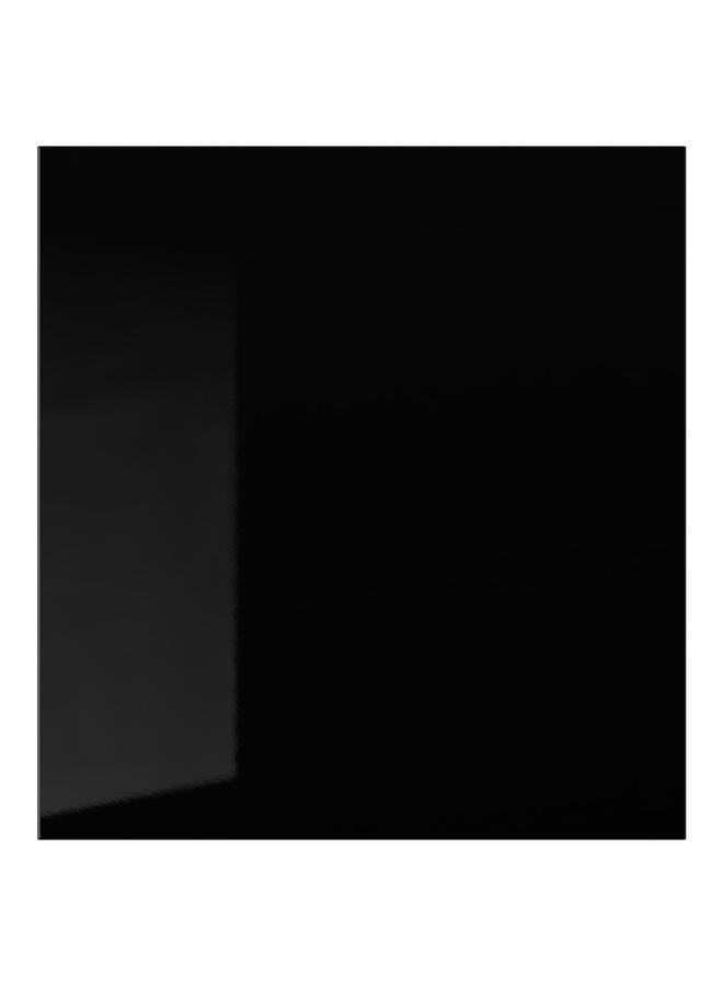 زبون باب، أسود لامع، 60×64 سم - Image 1