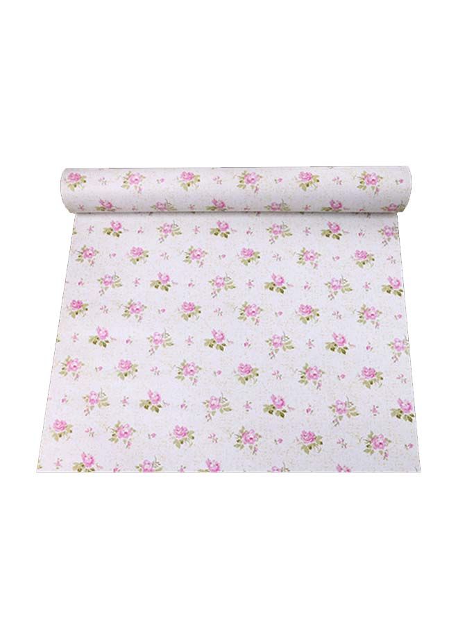 Y&D 1 Roll Floral Bedroom Living Room Decorative Wall Papper Multicolor 45x200centimeter