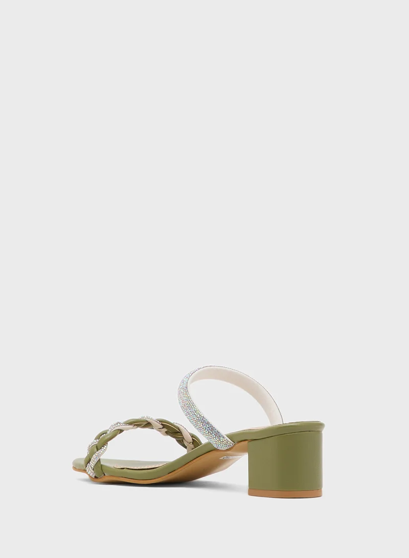 بيتك ستيبس Diamante Heeled Sandal