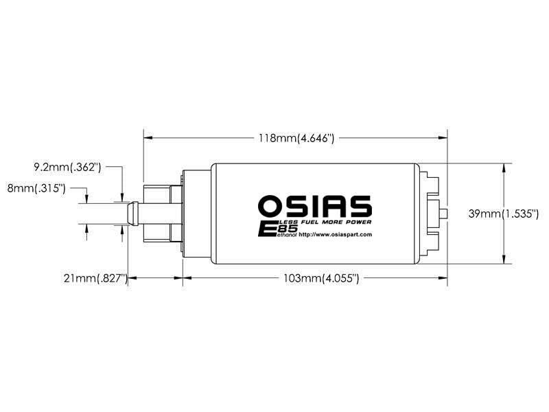 OSIAS 340LPH High Flow Performance EFI E85 Compatible Fuel Pump & Kit Replaces GSS342 Silverado 1996-1997 4.3L, 5.0L, 5.7L - Image 4