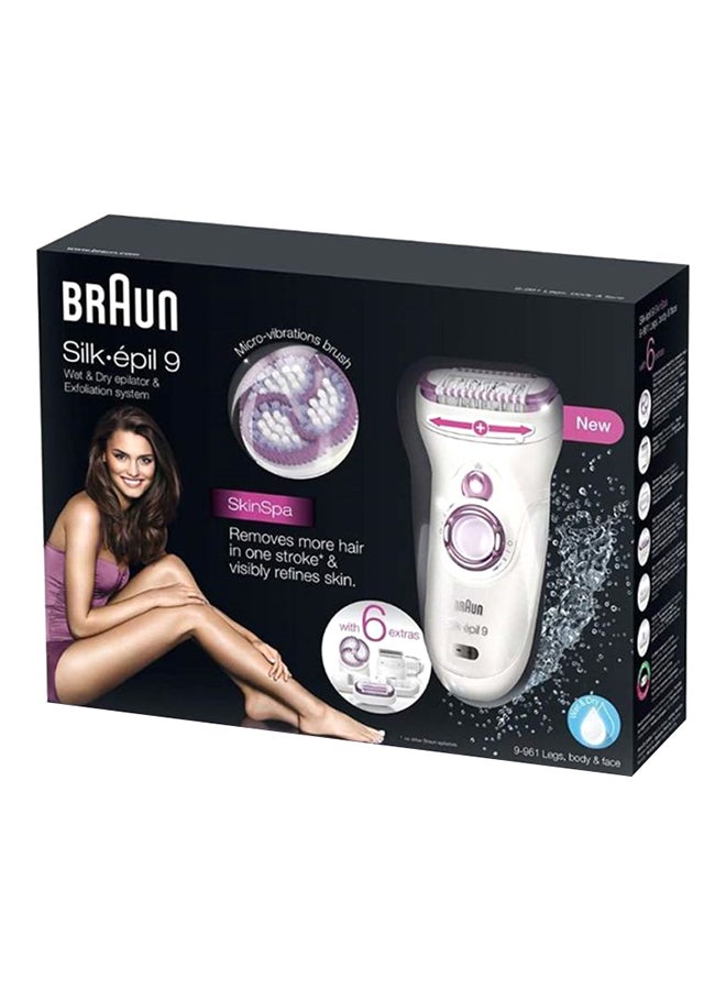 BRAUN Wet And Dry Epilator Beauty Set White - Image 3