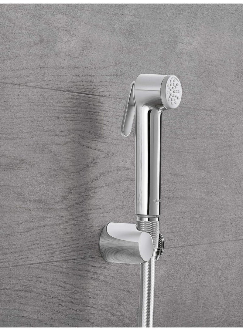 GROHE Tempesta-F Trigger Spray | Hand Shower with Trigger Control | Anti-Limescale System | Fits All Standard Shower Hoses | Durable Sparkling Sheen | Chrome | 2751200F - Image 2