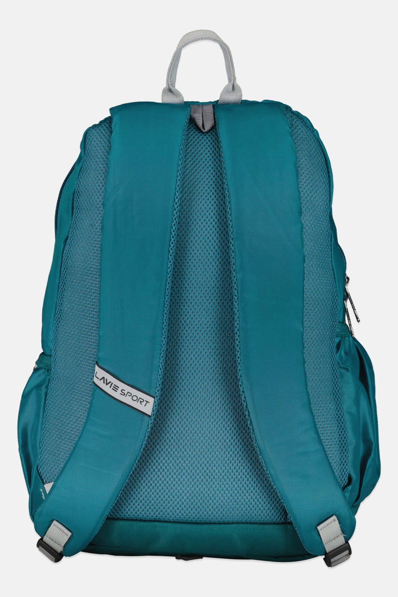 Lavie Men Graphic Print Backpack, Teal Blue - Image 2