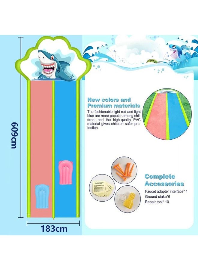 XIANGYU - Garden And Lawn Summer Outdoor Toys Inflatable Slip Slide Water Slides - Image 1