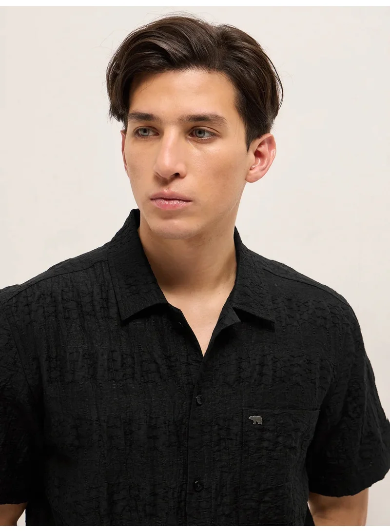 Men’s Classic Short Sleeve Casual Shirt – Lightweight, Breathable, and Designed for a Smart Yet Easygoing Look All Day Long