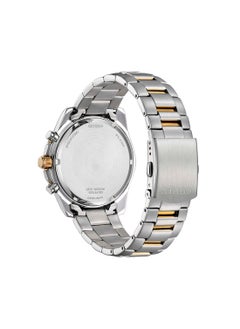 CITIZEN ساعة يد ستانلس ستيل بعقارب دائرية الشكل للرجال AN8204-59H - 46.4 ملم  - Image 2