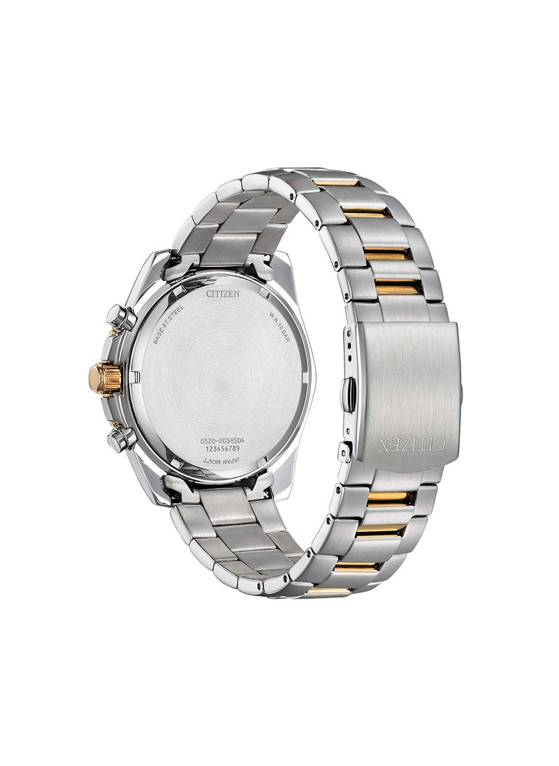 CITIZEN Men's Analog Round Shape Stainless Steel Wrist Watch AN8204-59H - 46.4 Mm  - Image 2