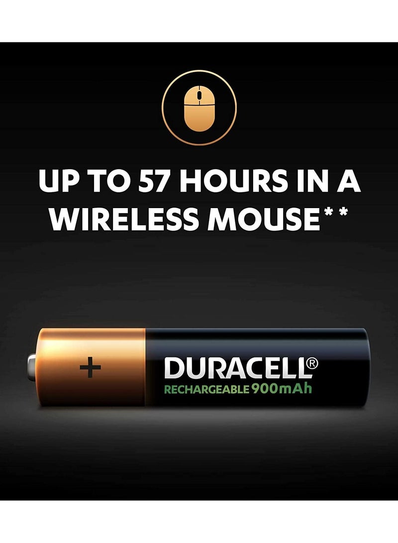 DURACELL AA & AAA With Battery Charger 6AA & 2AAA Rechargeable Batteries - Image 3