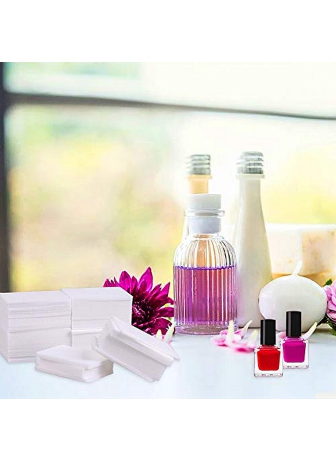 Jiasheng 1000 Pcs Gel Nail Polish Remover Lint Free Nail Wipes Cotton Pad With A Pump Dispenser Bottle Disposable Nail Polish Remover For Soak Off Uv Gel Polish Clean Acrylic Nails Remover  - Image 2