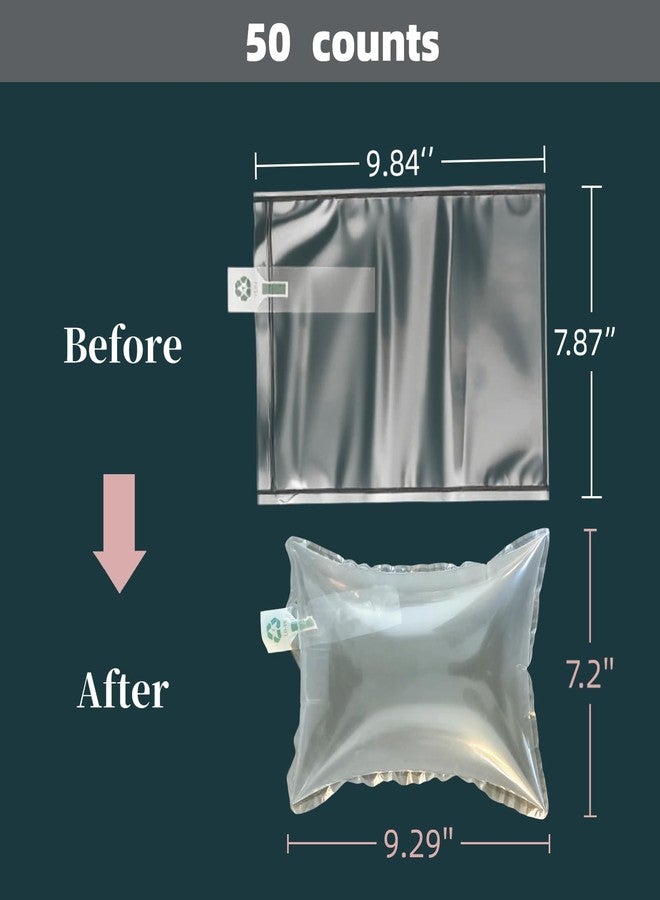 Hijelyn Purse Pillows to Keep Shape and Prevent Creases 50 Pack Inflatable Packing Filler Handbag Organizer Storage & Display, Large Bag Shaper Inserts Air Pillows for Shipping 9.84×7.87'' - Image 4
