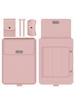Suitable For Apple MacBook13 Laptop Bag 15.6 Lenovo Xiaoxin Four-piece Bracket Inner Bag-Color:Rose Gold-Applicable Model:16/17 Inch Universal (with Medium Package)