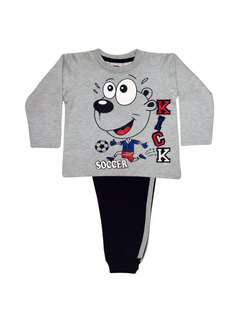 تشويس بيجامة ولادي شتوي ترنج عيون سوسر، تصميم فريد وعصري مثالي لفصل الشتاء - كود 270