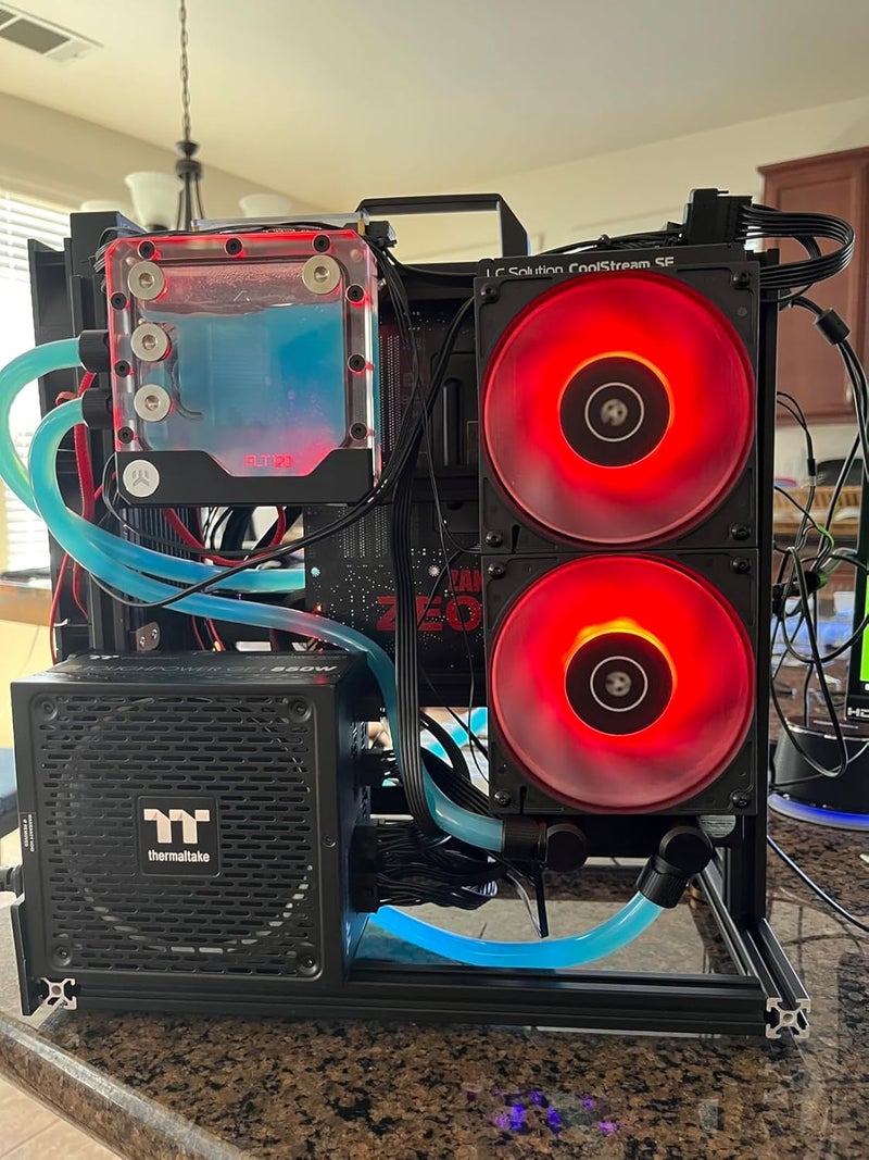 PC Creative Assembly Frame Test Bench，Open Air Frame Case, DIY Computer Motherboard Case Rack, ITX/ATX MATX/EATX Open Aluminum Frame Chassis (EATX) - Image 2