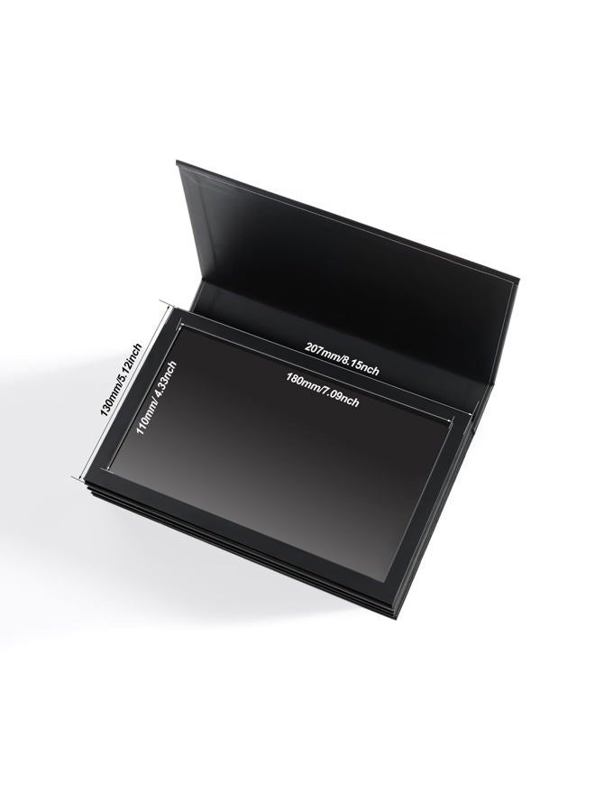 SZDYM 4 layers empty cardboard magnetic book eyeshadow palette - Image 2