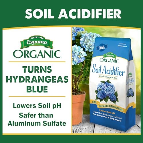 Espoma Organic Soil Acidifier Soil Amendment; Lowers Soil pH and Turns Hydrangeas Blue! Contains Elemental Sulfur and can be Used for Organic Gardening 6 lb. Bag - Pack of 1 - Image 3