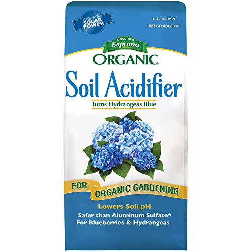 Espoma Organic Soil Acidifier Soil Amendment; Lowers Soil pH and Turns Hydrangeas Blue! Contains Elemental Sulfur and can be Used for Organic Gardening 6 lb. Bag - Pack of 1 - Image 5