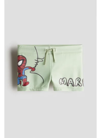 H&M Printed swimming trunks