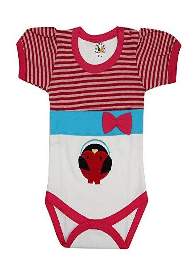 Kaboos Multicoloured 100% Cotton Romper for Baby Girls (24-30 Months) - Image 1