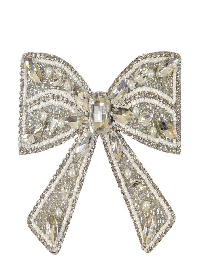 ANVIK Hair Bow Clips for Women | Crystal Bow Clip | Bow Barrette Clip | Alligators Bow Clips | Fancy Hair Clips | Hair Accessories for Women - Image 1