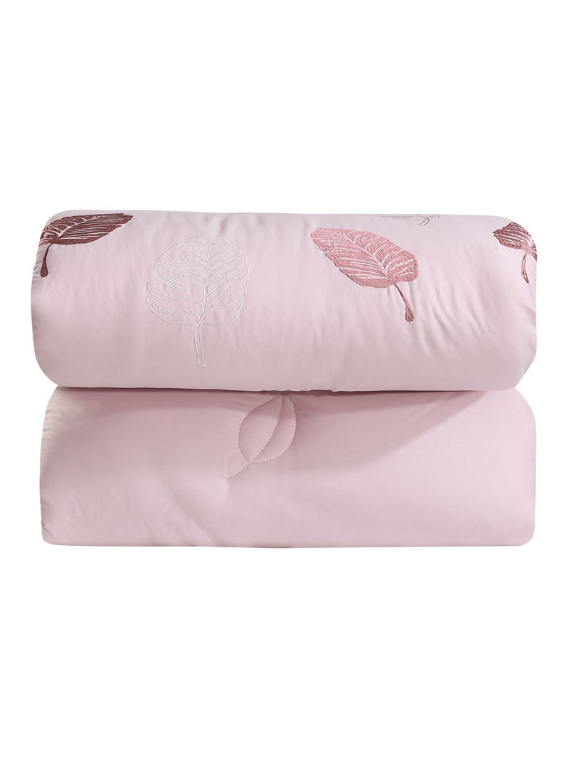 Hours - hours comforter set with soft silky fabric 100% cotton and a modern and distinctive pattern that satisfies all tastes 8 pieces king size - Image 1