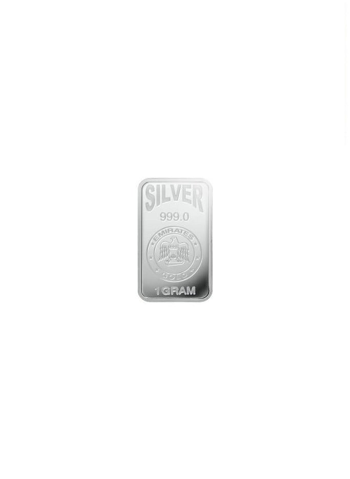 Emirates Gold Emirates | 1g Pure Silver Bar 999 - 1 Gram  - Image 3