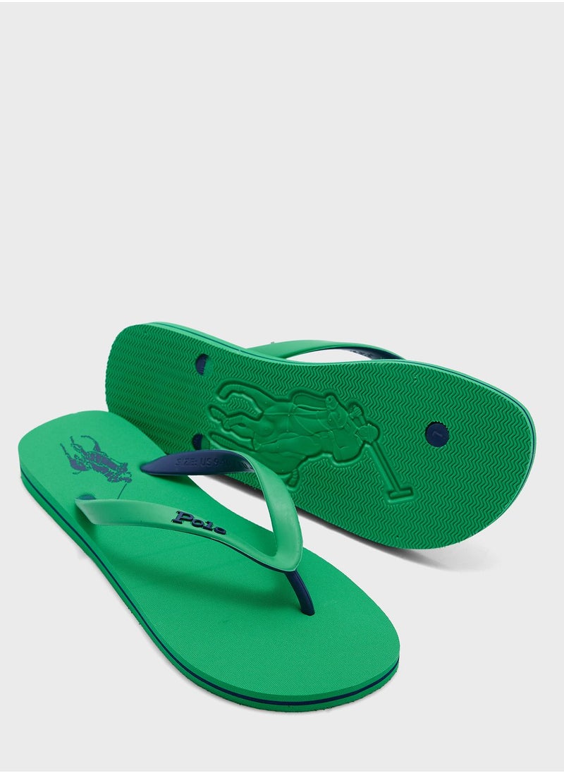 POLO RALPH LAUREN Bolt Flip Flops  - Image 3