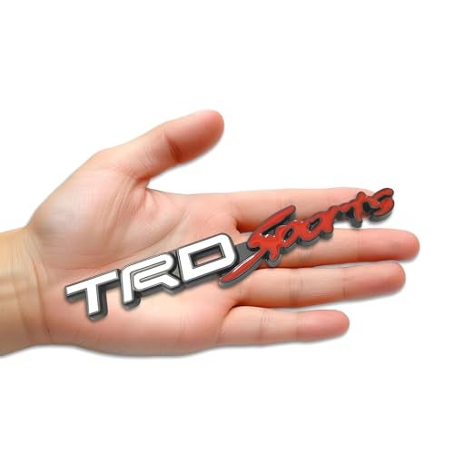 SIAGO SIA306 Premium TrdSports Metal Car Sticker - Durable & Stylish Auto Emblem for Vehicles - Customizable Designs - Easy Installation - Weather-Resistant & Long-Lasting - Image 1