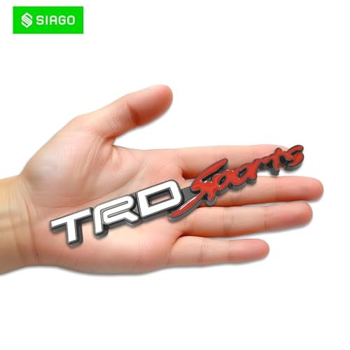 SIAGO SIA306 Premium TrdSports Metal Car Sticker - Durable & Stylish Auto Emblem for Vehicles - Customizable Designs - Easy Installation - Weather-Resistant & Long-Lasting - Image 2