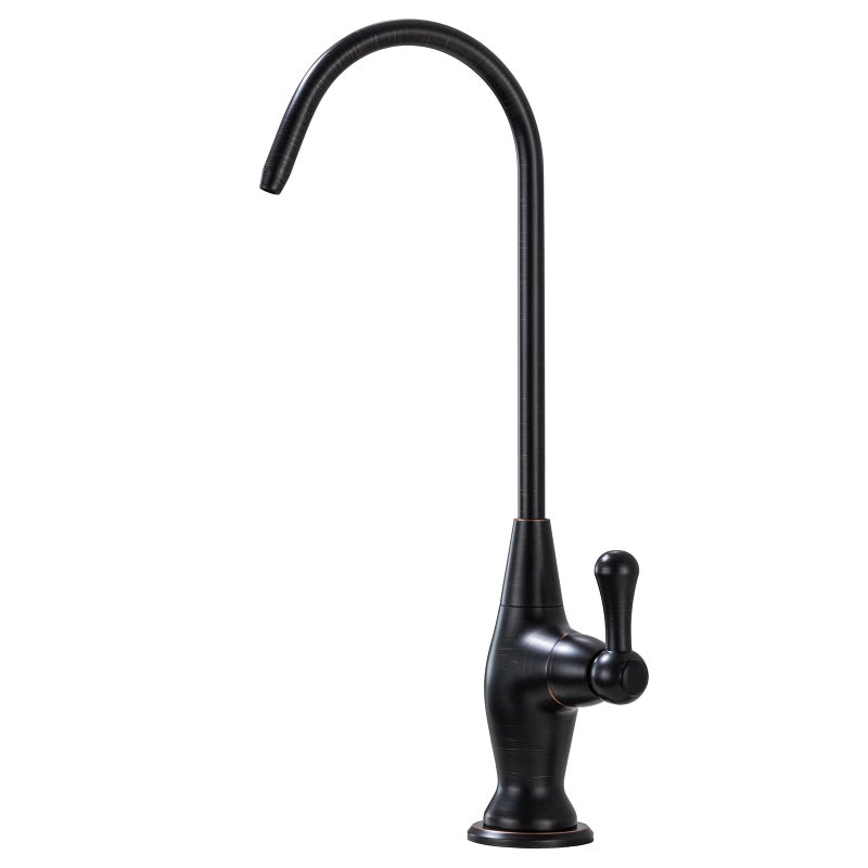 GICASA Sink Drinking Water Faucet, Sink Water Filter System, Suitable for Most Reverse Osmosis or Water Filtration Systems, Stainless Steel Reverse Osmosis Faucet for Kitchen Bar, Oil Rubbed Bronze