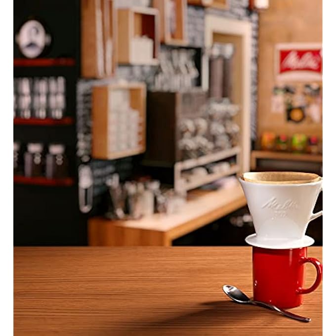 ريحني فلتر القهوة الأصلي Melitta 1X4 فلاتر 80 - Image 4