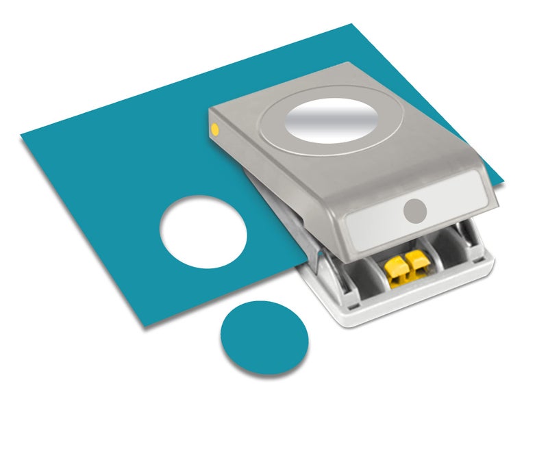 EK Tools Circle Punch 1.75 Inch with Safety Lock, Create Perfect Circles for Handmade Cards, Scrapbooking, Gift Tags, Invitations, Decorations, and More - Image 4