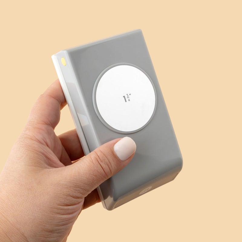 EK Tools Circle Punch 1.75 Inch with Safety Lock, Create Perfect Circles for Handmade Cards, Scrapbooking, Gift Tags, Invitations, Decorations, and More - Image 2